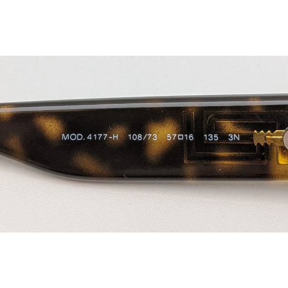 🕶️Frame Only! Versace Mod. 4177-H Sunglasses 57/16 135 /KAG455🕶️ - Picture 5 of 9